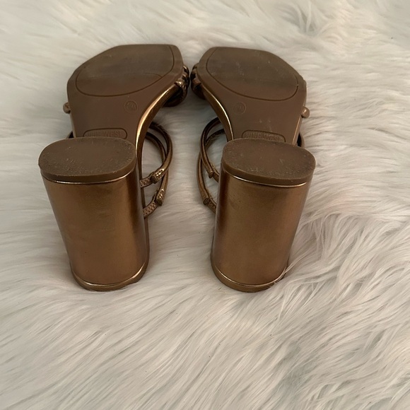 Nine West Women’s Glowy 3 Heels - Dark Gold, Size 7.5 - Picture 10 of 10